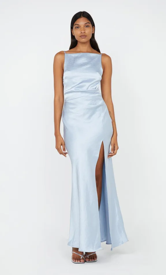 Bec Bridge Prom Dresses THE DREAMER MAXI DRESS Dusty Blue 8211 Women