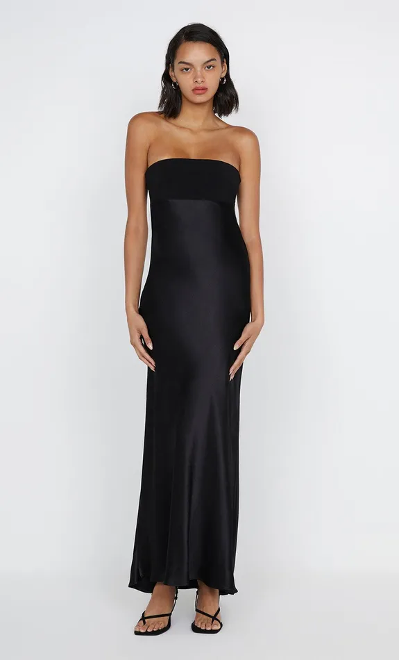 Bec Bridge Prom Dresses ZARI STRAPLESS DRESS Black 8211 Women