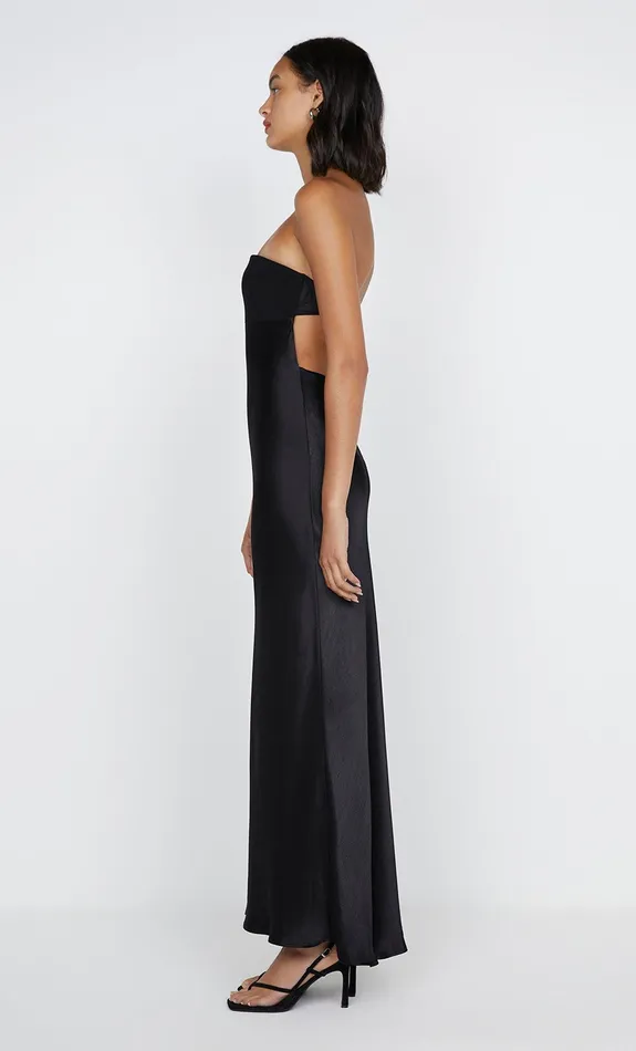 Bec Bridge Prom Dresses ZARI STRAPLESS DRESS Black 8211 Women
