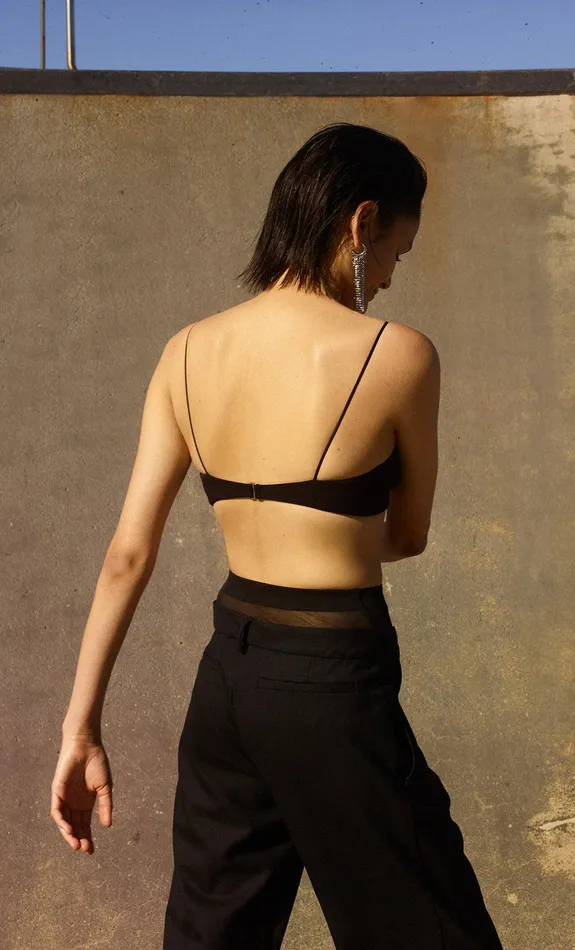 Bec Bridge Tops MONTANA BRALETTE Black 8211 Women