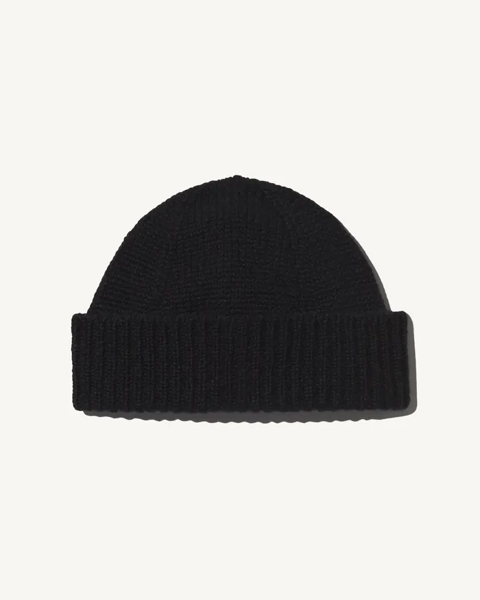Belts and Accessories Nili Lotan Women CAMARI CASHMERE HAT Black