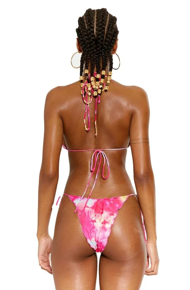 Bikini Bottoms Women Jaded London Azalea Frill Bikini Bottoms