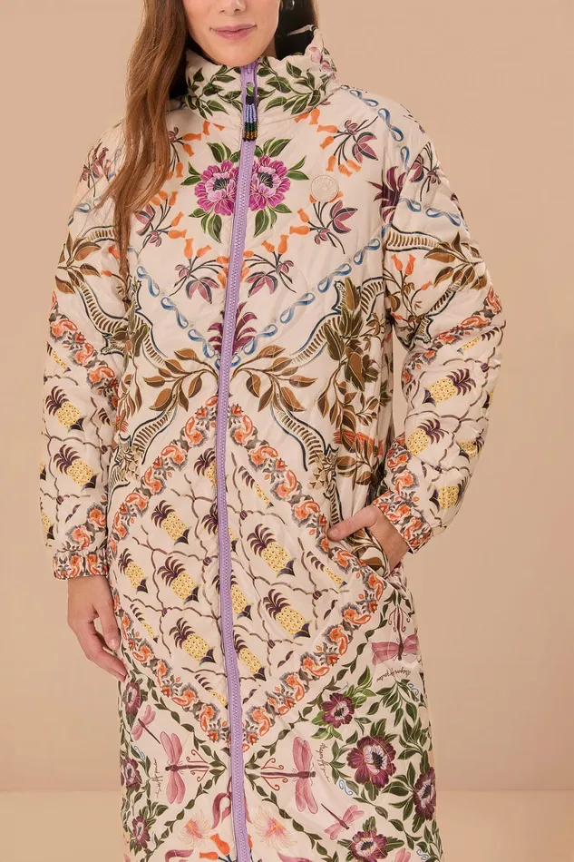 Black Winter Garden Reversible Maxi Puffer Jacket Women Farm Rio Puffer Jackets