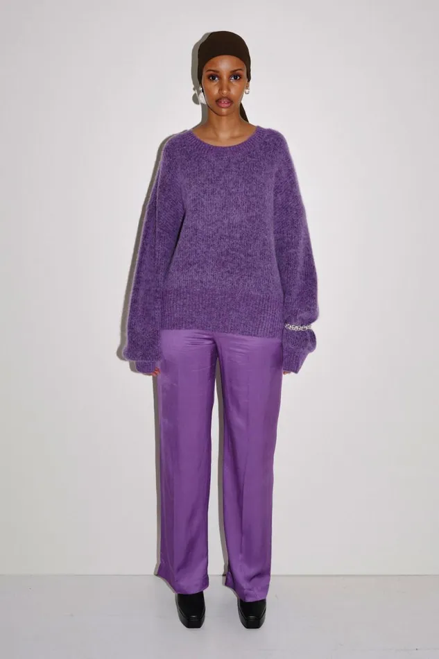 Blaire 8211 Patrician Purple Women Won Hundred Knitwear
