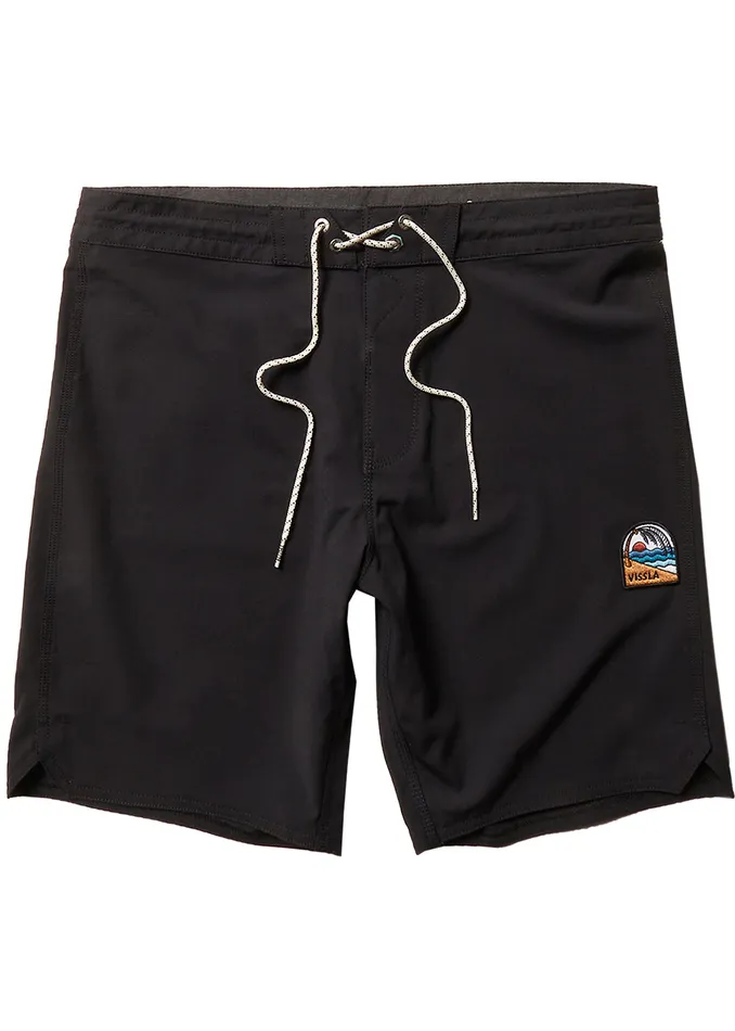 Boardshorts Men Vissla Solid Sets 1858243 Boardshort Black 2