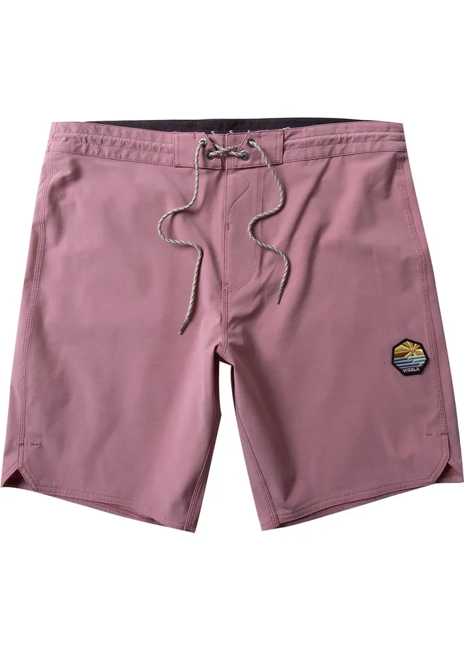 Boardshorts Men Vissla Solid Sets 1858243 Boardshort Dusty Rose