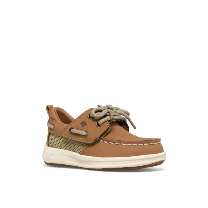 Boat Shoes Kids Sperry Fairwater PLUSHWAVE Jr Boat Shoe Medium Beige