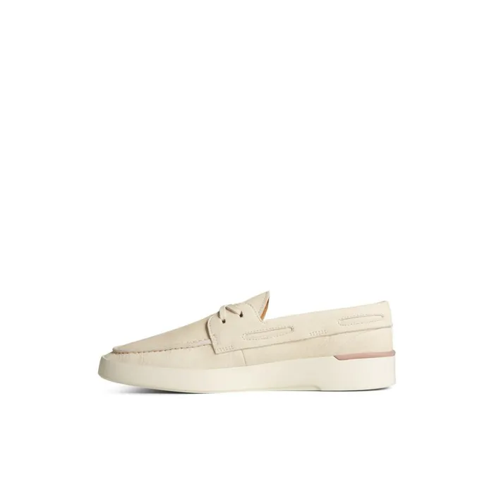 Boat Shoes Men Sperry Gold Cup Authentic Original PLUSHWAVE Cup Boat Shoe Bone