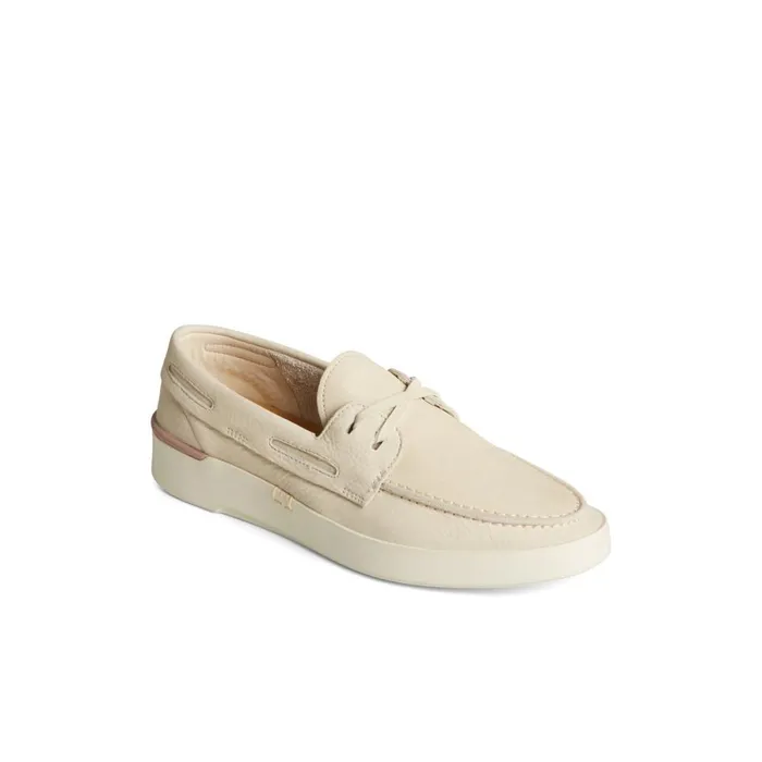 Boat Shoes Men Sperry Gold Cup Authentic Original PLUSHWAVE Cup Boat Shoe Bone
