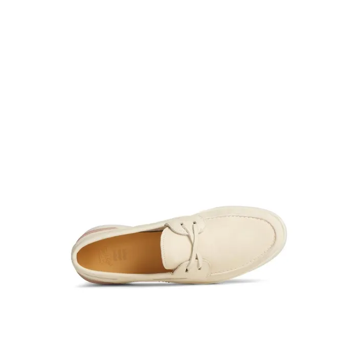 Boat Shoes Men Sperry Gold Cup Authentic Original PLUSHWAVE Cup Boat Shoe Bone