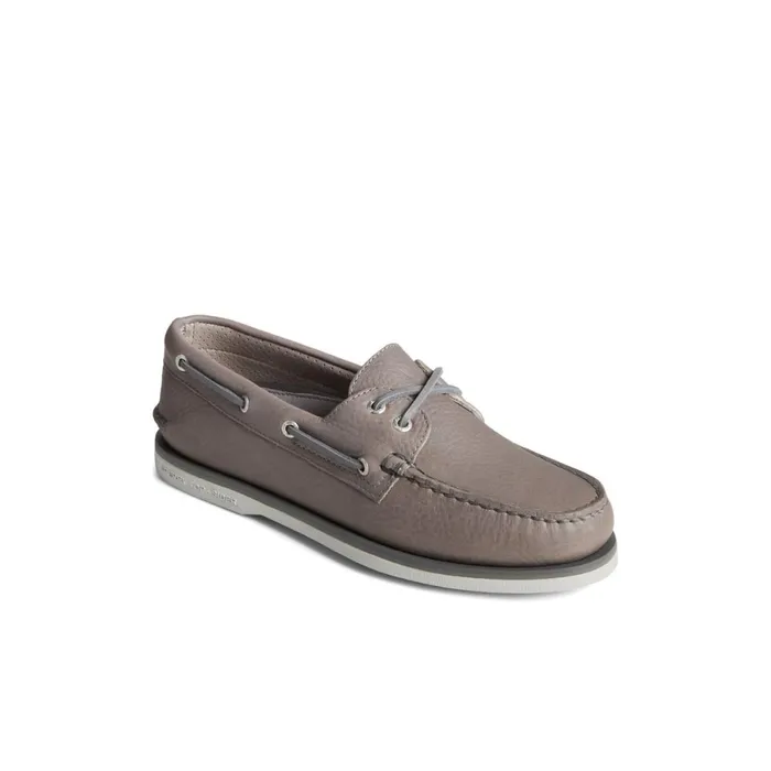 Boat Shoes Men Sperry Gold Cup Authentic Original Tumbled Boat Shoe Grey