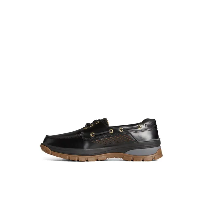 Boat Shoes Men Sperry Gold Cup Billfish PLUSHWAVE Boat Shoe Black