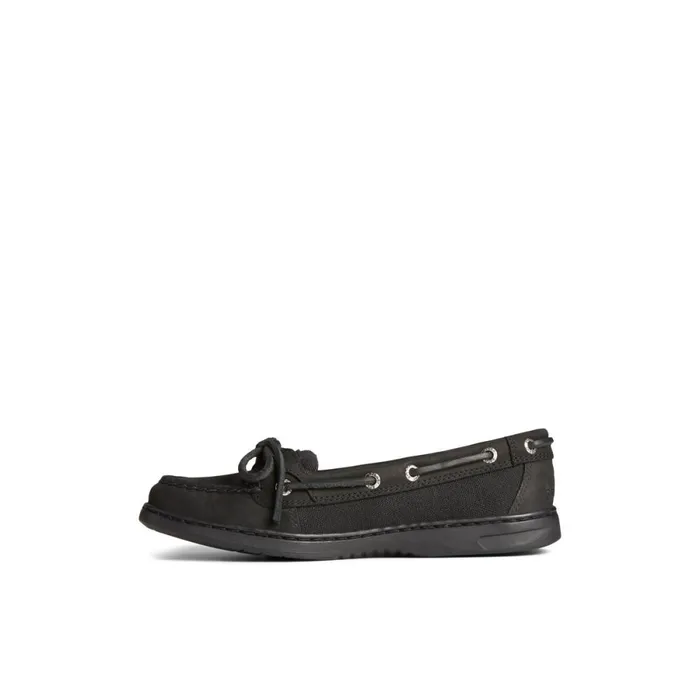 Boat Shoes Women Sperry Angelfish Boat Shoe Black