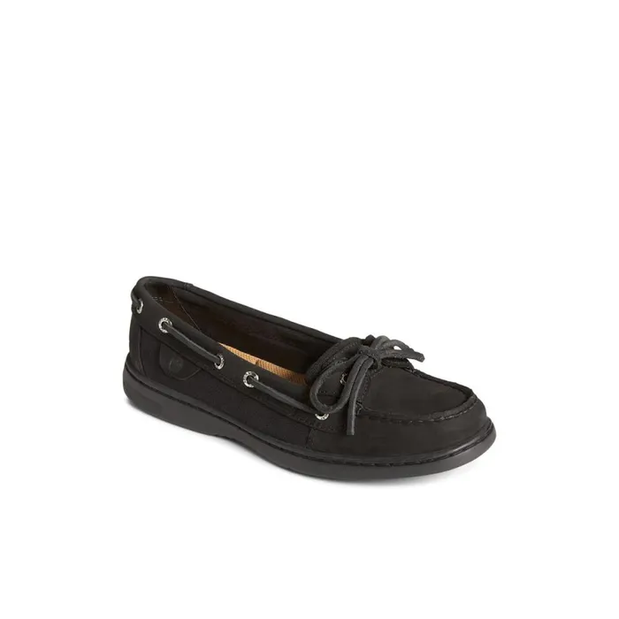 Boat Shoes Women Sperry Angelfish Boat Shoe Black