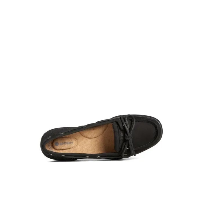 Boat Shoes Women Sperry Angelfish Boat Shoe Black