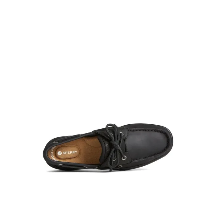 Boat Shoes Women Sperry Bluefish 2Eye Boat Shoe Black