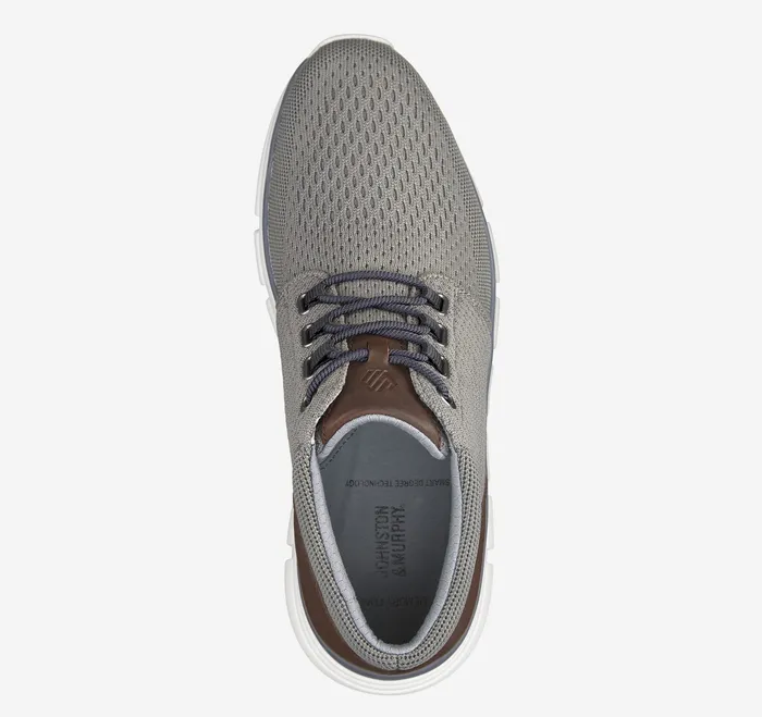 Boots Men Amherst Lug Knit Chukka Boot Gray Knit Johnston and Murphy