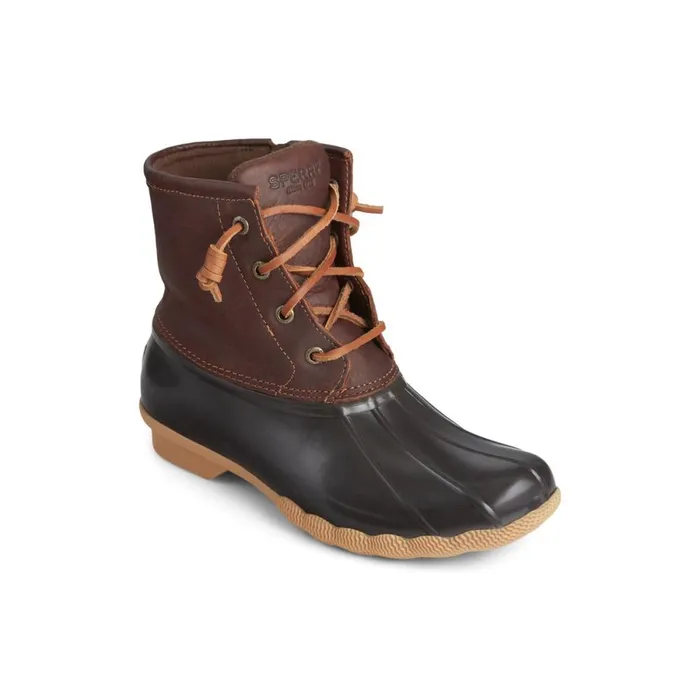 Boots Women Sperry Saltwater Duck Boot Tan