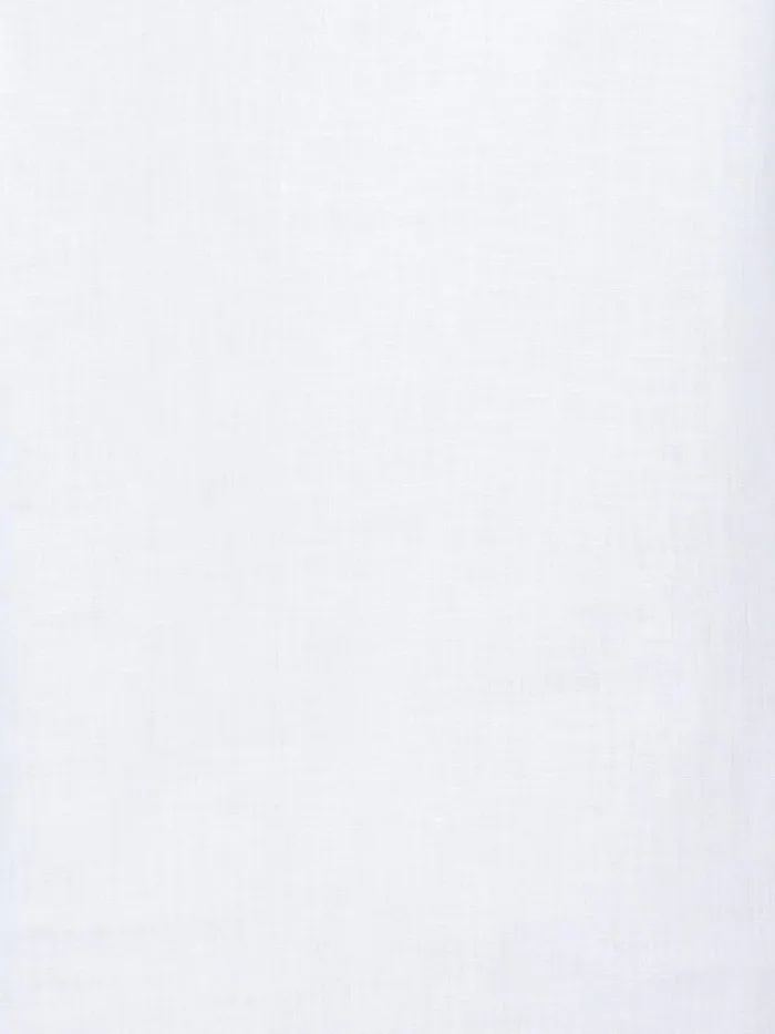 Boxy Linen Voile Blouse White Women Akris Blouses