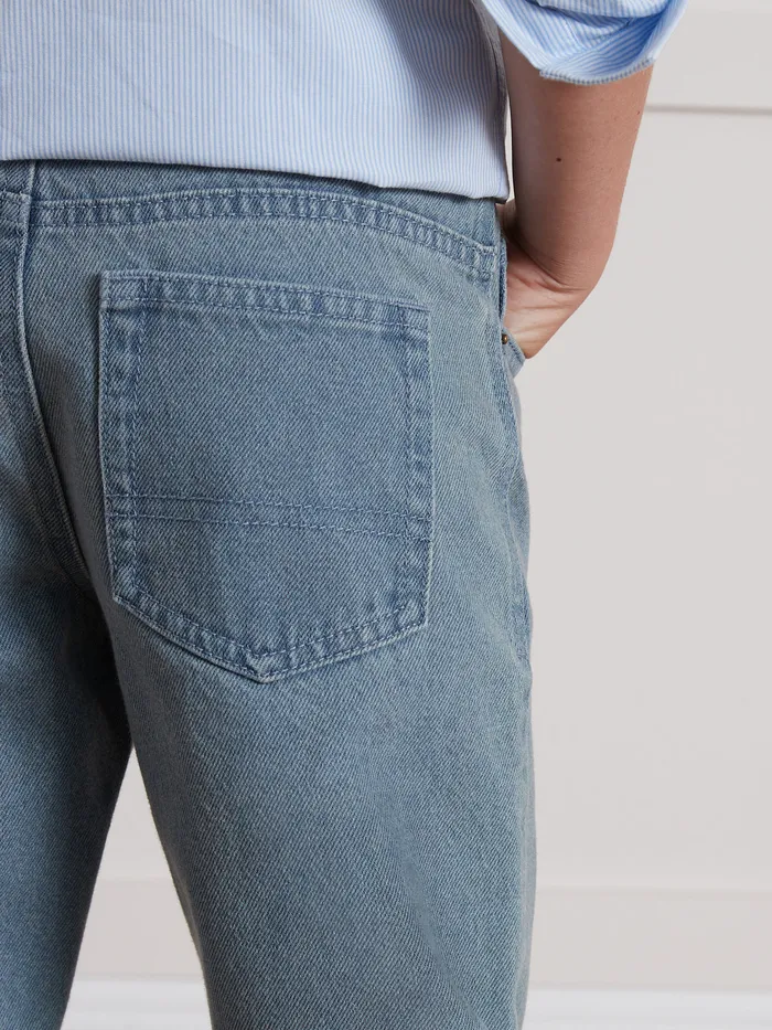 Boys Cyrillus Clothing Loose Jeans Denim Brut