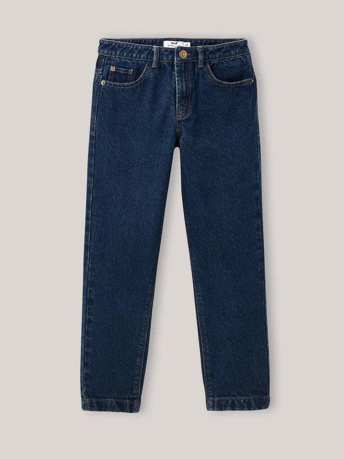Boys Cyrillus Clothing Loose Jeans Denim Brut