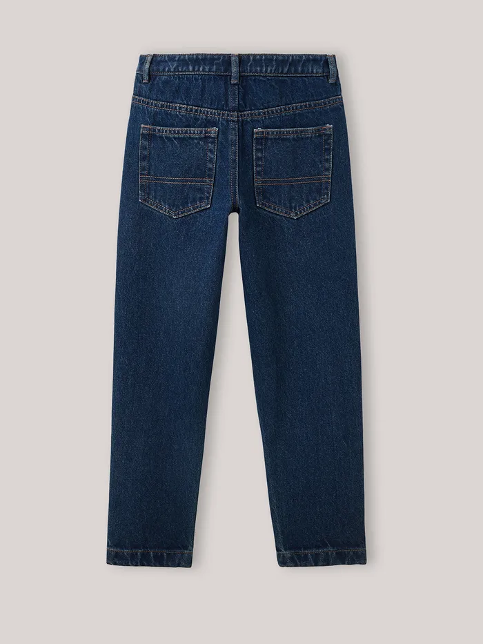 Boys Cyrillus Clothing Loose Jeans Denim Brut