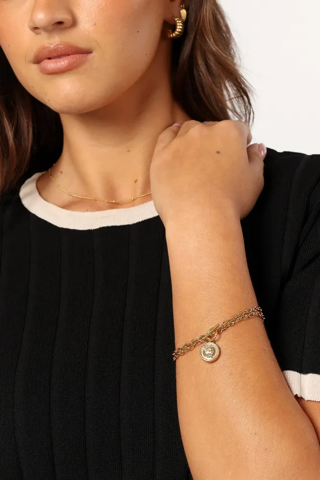 Bracelets Claire Bracelet 8211 Gold Gold petalandpup Women