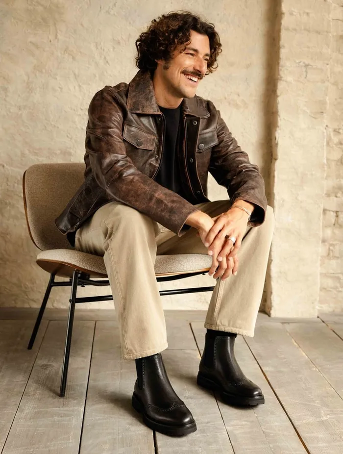 Brent Caviar Men Bobbies Boots