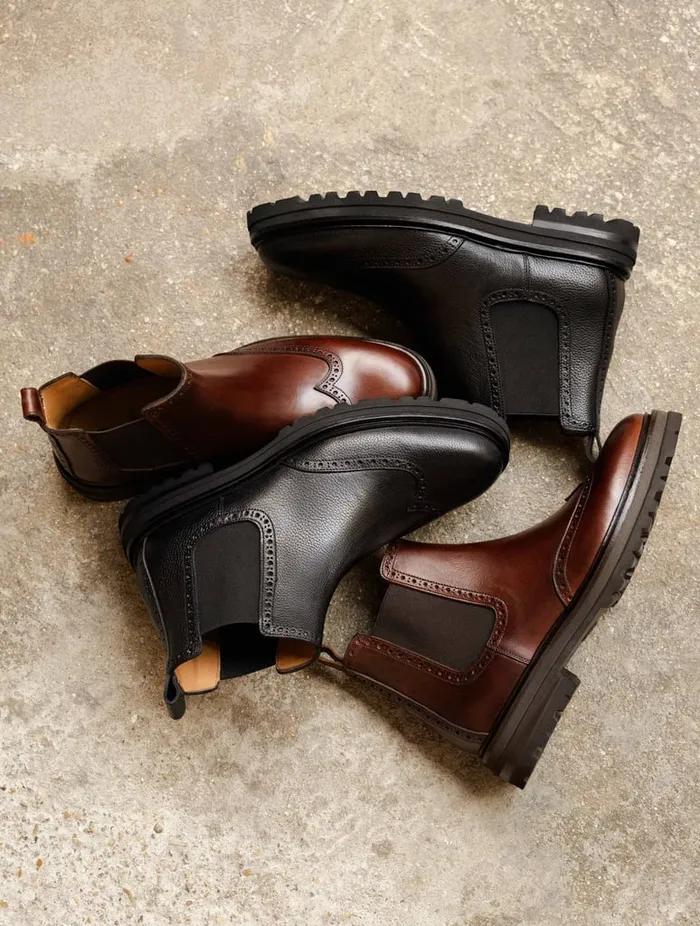 Brent Caviar Men Bobbies Boots