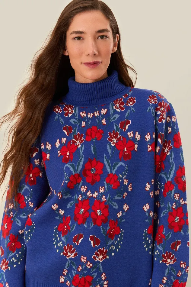 Butterflower Knit Sweater Women Farm Rio Sweaters and Sweatshirts