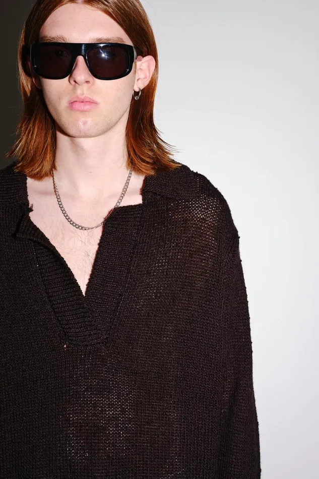 Caden 8211 Black Men Won Hundred Knitwear