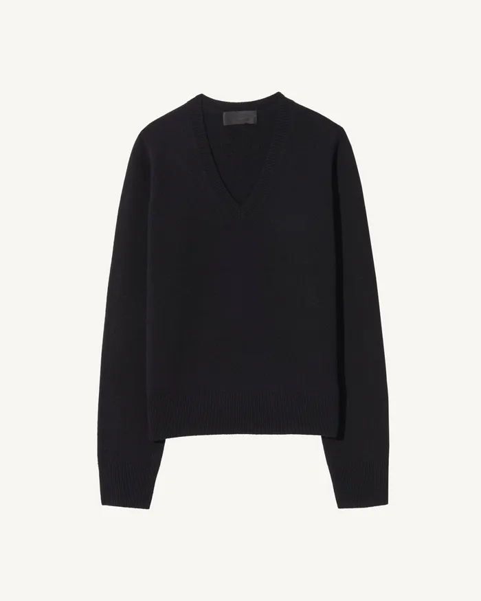CAMELIA CASHMERE SWEATER Dark Navy Women Knits and Sweaters Nili Lotan