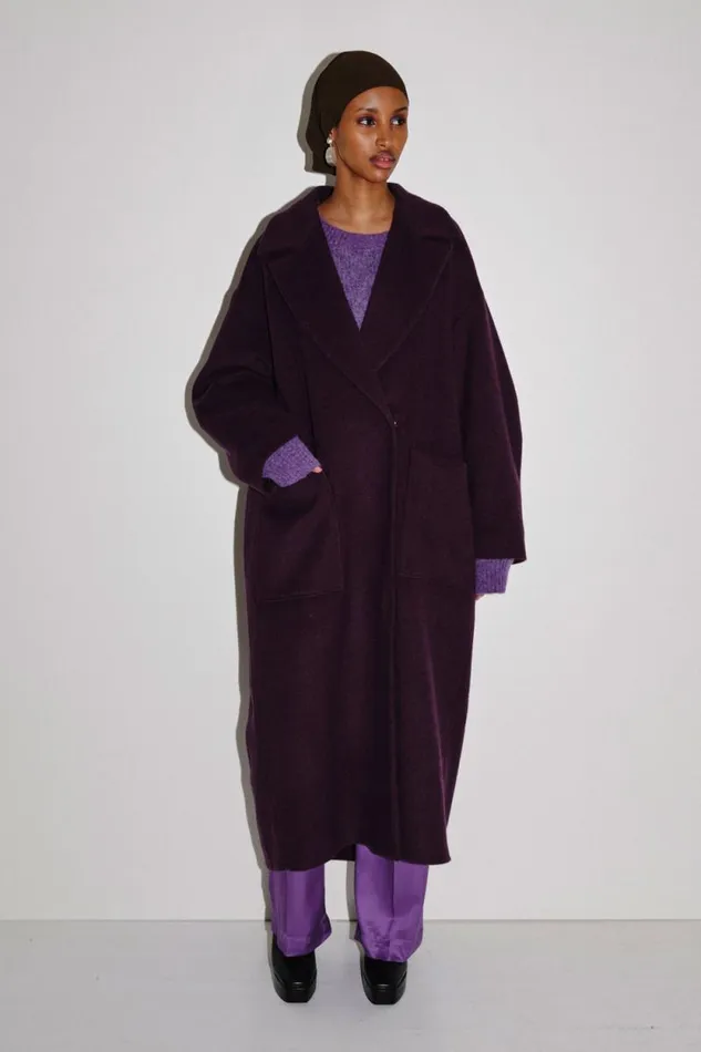 Carnie 8211 Patrician Purple Women Won Hundred Coats Jackets and Blazers