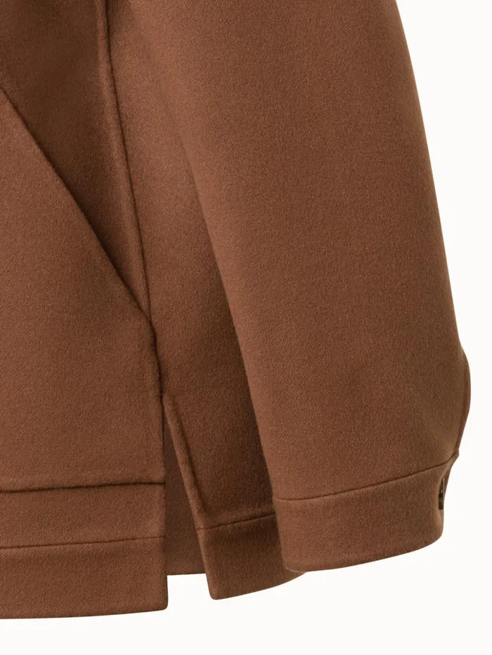 Cashmere DoubleFace Shirt Jacket Vicuna Women Akris Cashmere