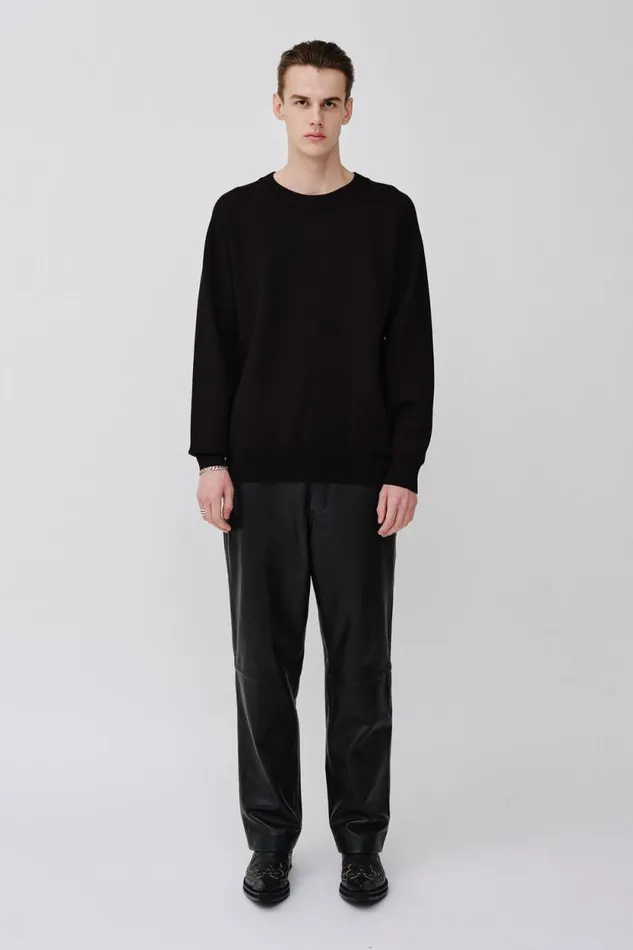 Casper 8211 Black Men Won Hundred Knitwear