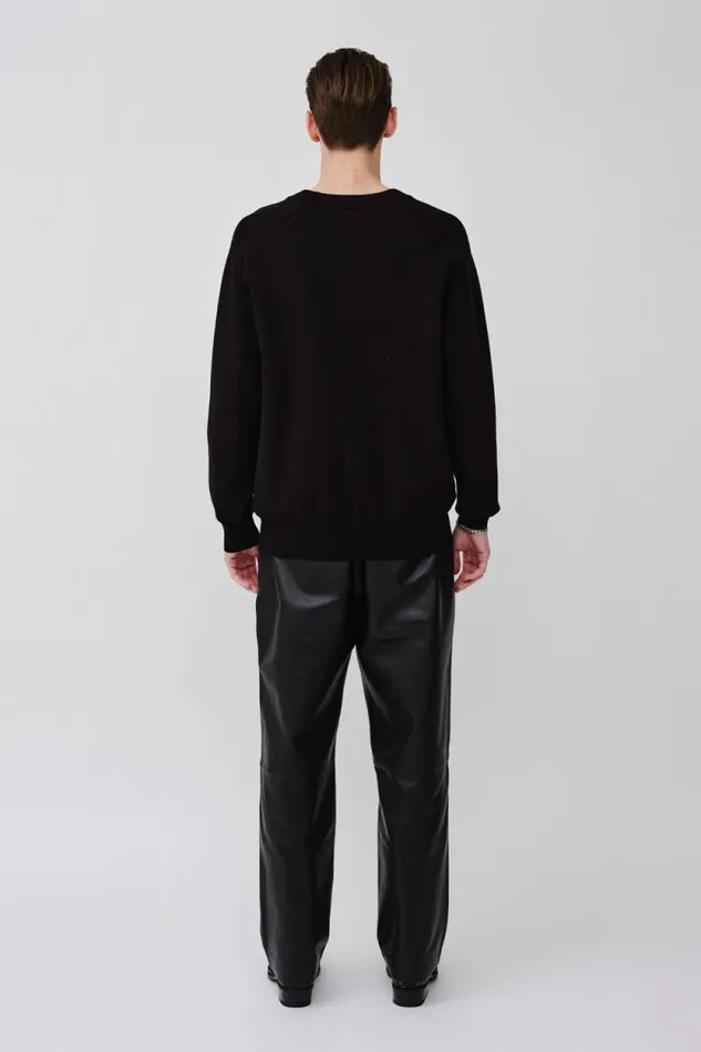 Casper 8211 Black Men Won Hundred Knitwear