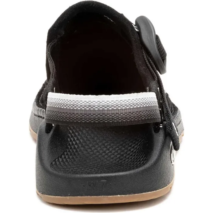 Chaco Canyon Woven Clog Fade Black and White Women Clogs and SlipOns