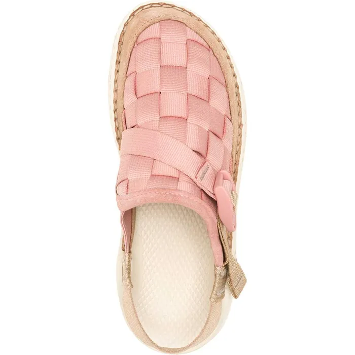 Chaco Canyon Woven Clog Peach Sand Women Clogs and SlipOns Chaco Canyon Woven Clog Peach Sand Women Clogs and SlipOns
