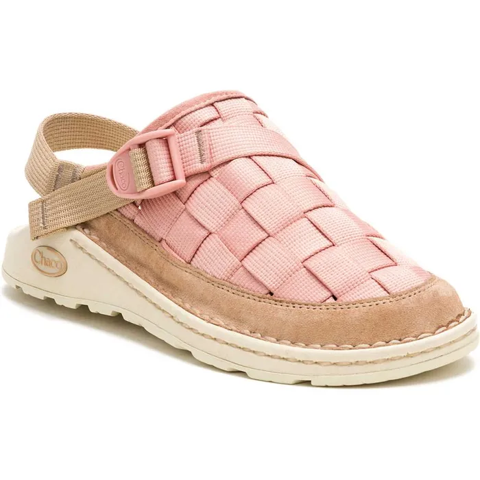 Chaco Canyon Woven Clog Peach Sand Women Clogs and SlipOns Chaco Canyon Woven Clog Peach Sand Women Clogs and SlipOns