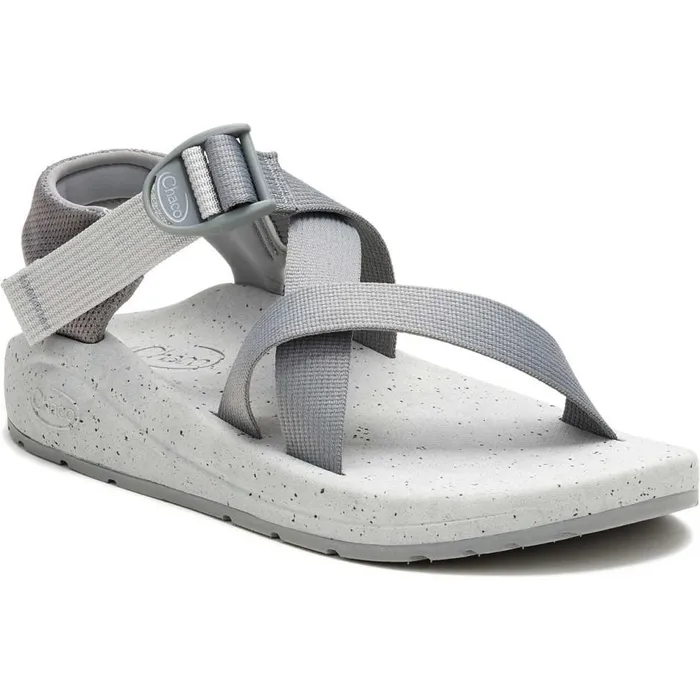 Chaco CushZ Extra Cushioned Sandal Cement Gray Men Sandals Chaco CushZ Extra Cushioned Sandal Cement Gray Men Sandals