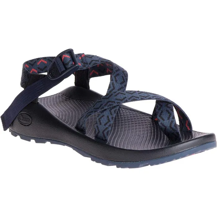 Chaco Z2 Adjustable Strap WideWidth Classic Sandal Stepped Navy Men Z Adjustable Sandals