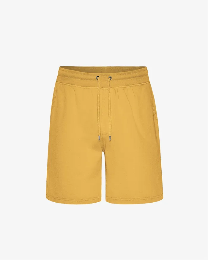 Classic Organic Sweatshorts 8211 Burned Yellow Shorts Colorfulstandard Men