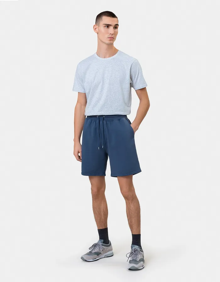 Classic Organic Sweatshorts 8211 Faded Grey Shorts Colorfulstandard Men