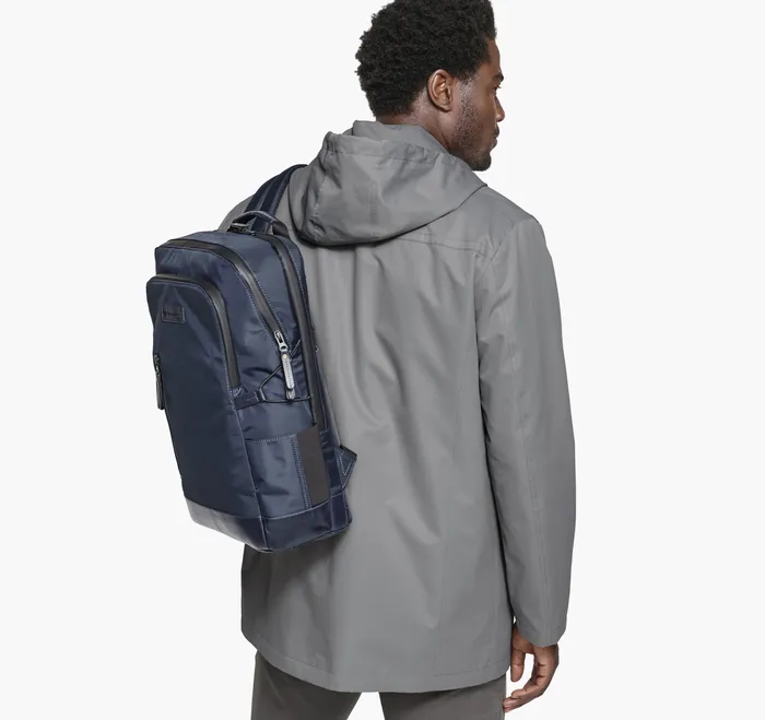 Coats Jackets and Vests Men Johnston and Murphy Upton WaterResistant Raincoat Gray