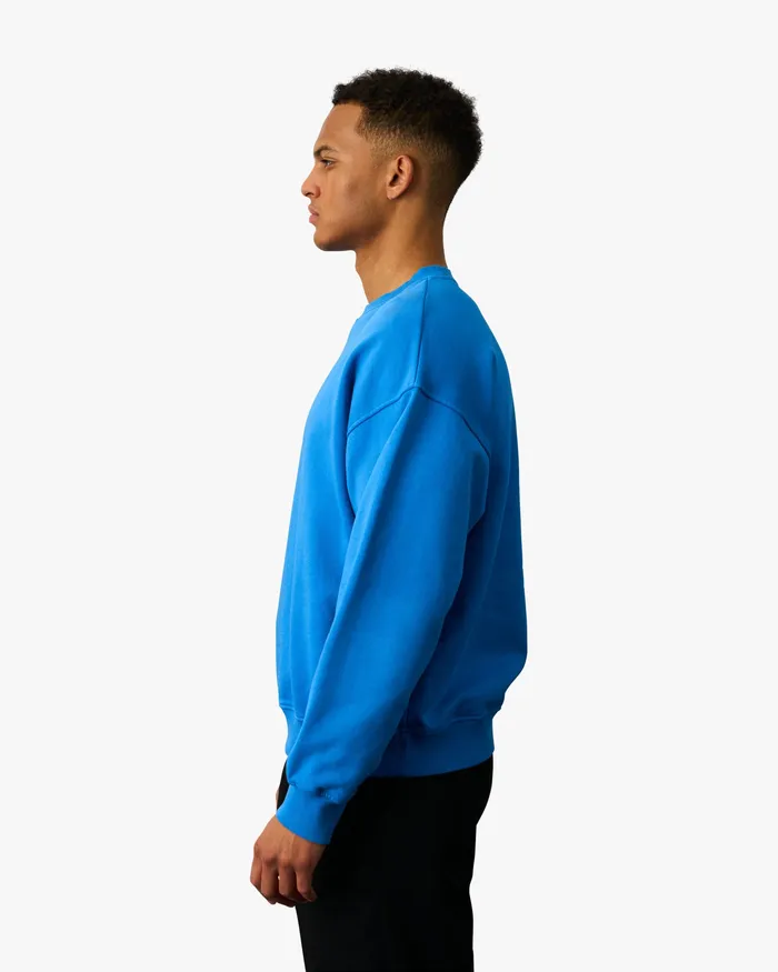 Colorfulstandard Organic Oversized Crew 8211 Oyster Grey Men Crewneck Sweatshirts