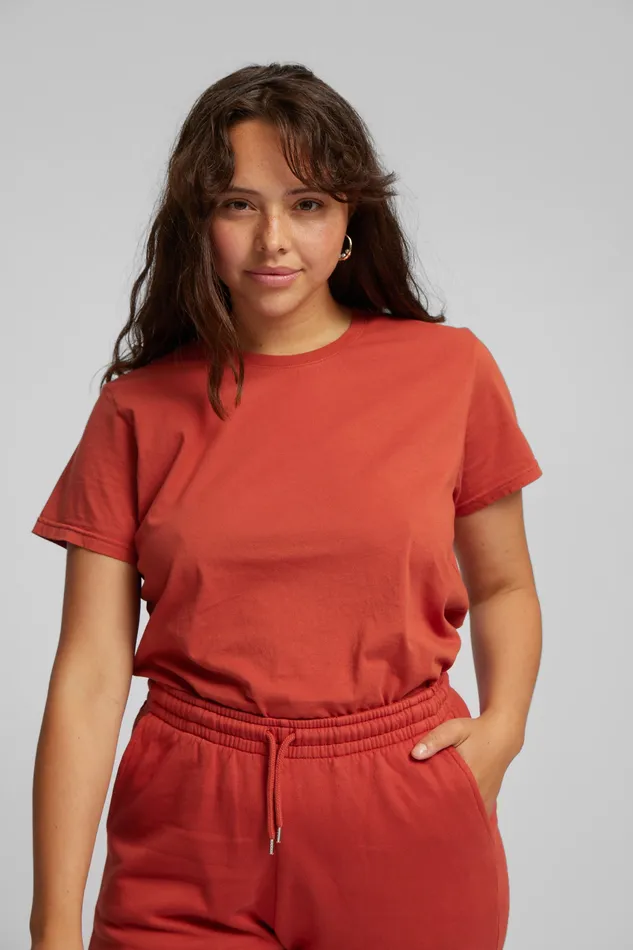 Colorfulstandard Sweatpants Women Organic Sweatpants 8211 Sunny Orange