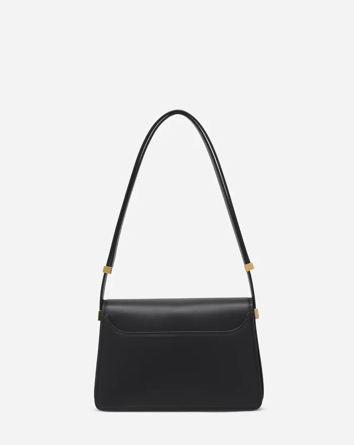 Concerto Leather Bag Black Women Lanvin Crossbody Bags and Shoulder Bags