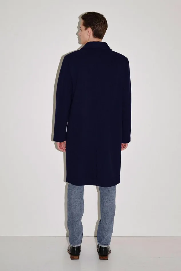 Corey Twill 8211 Dark Sapphire Men Won Hundred Coats and Jackets