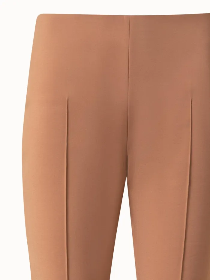 Cotton Stretch Slim Pants Vicuna Women Akris Pants