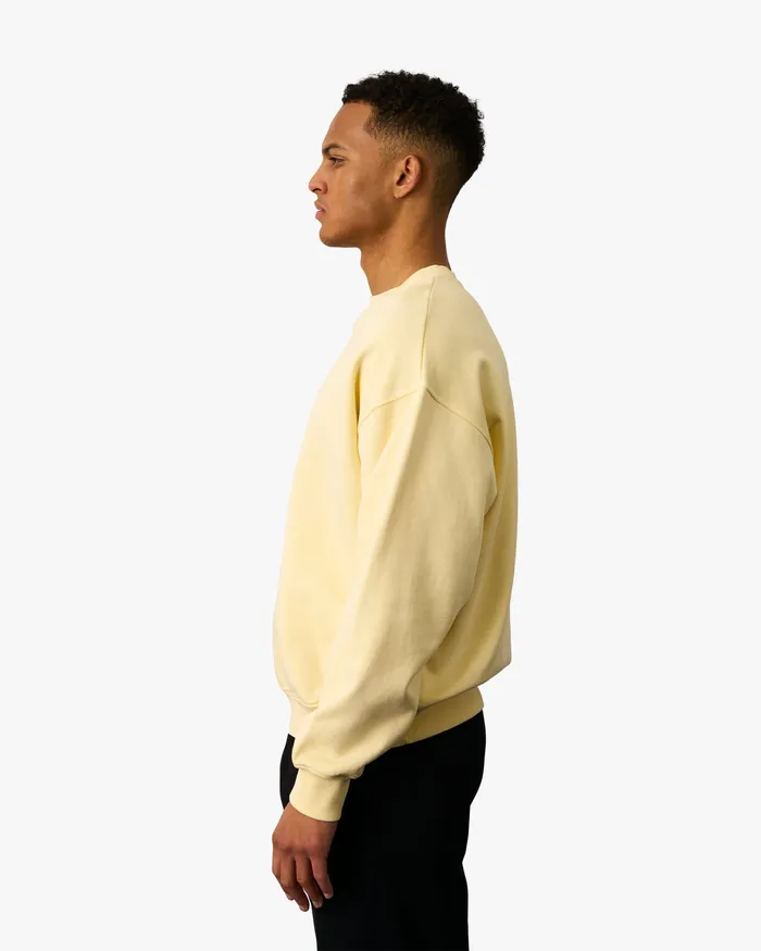Crewneck Sweatshirts Colorfulstandard Men Organic Oversized Crew 8211 Cedar Brown